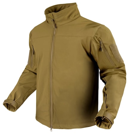 WESTPAC SOFTSHELL JACKET, COYOTE BROWN, XXL